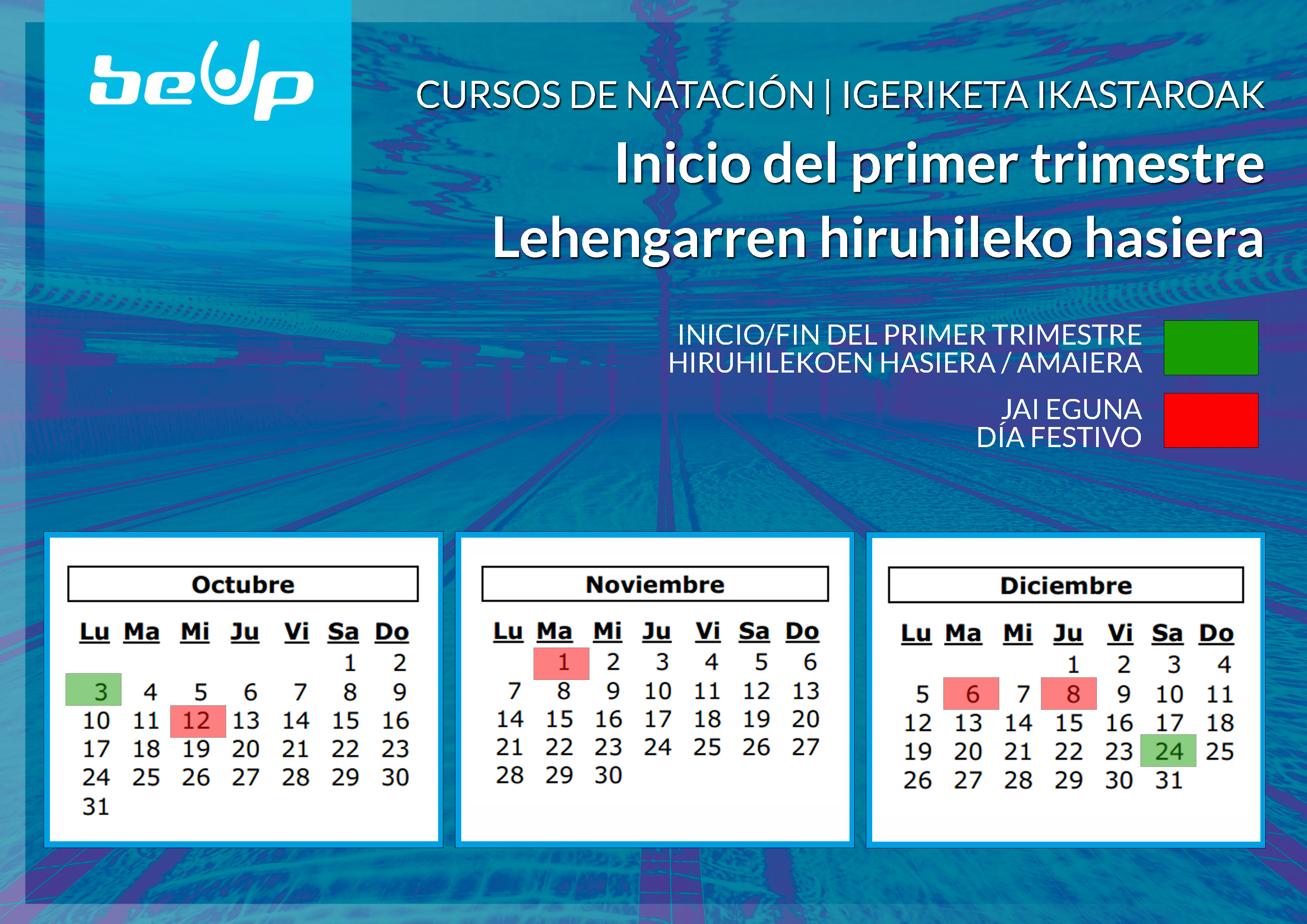 CALENDARIO NATACIÓN 2022-2023